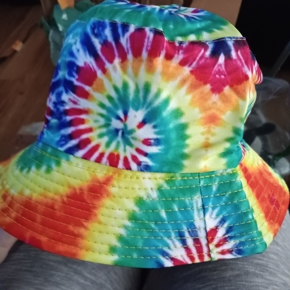 Source Unknown Multicolor Tie-Dye Hat
